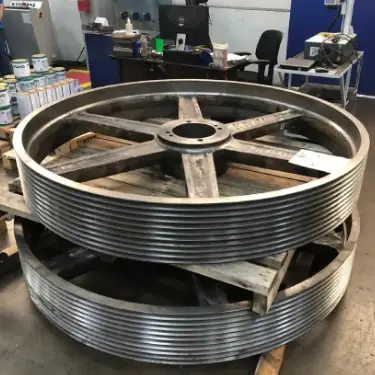 polias e rodas dentadas